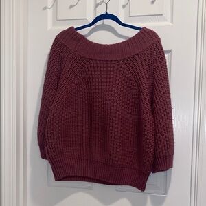 Women's Burgundy Sweater